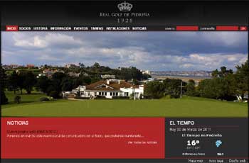 Web Real Golf de Pedreña