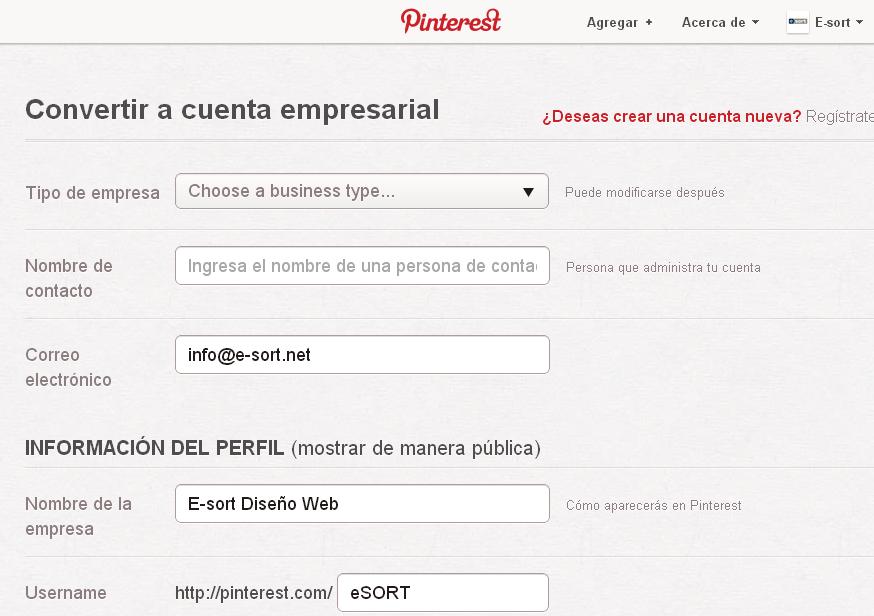 Pinterest_convertirperfil Pinterest convertir perfil personal en perfil de empresa
