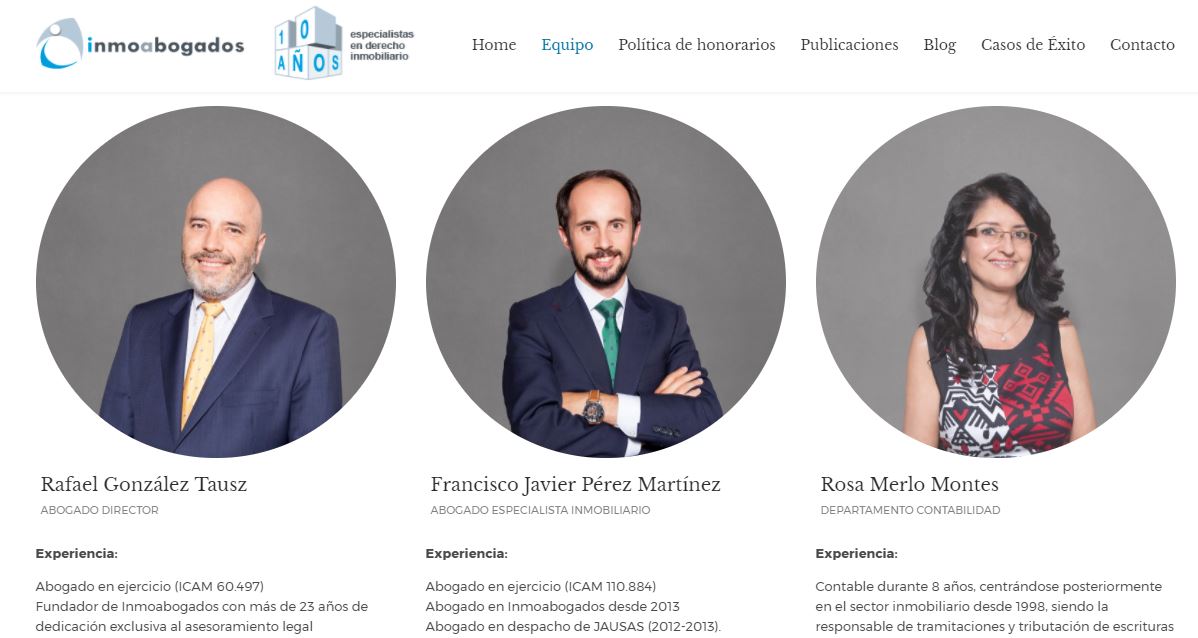 equipo Inmoabogados
