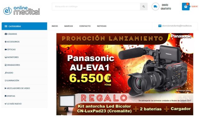 Meditel tienda audio y video profesional