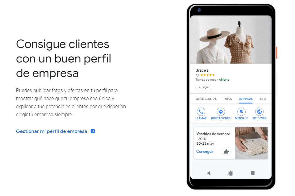 como crear perfil empresa google my business