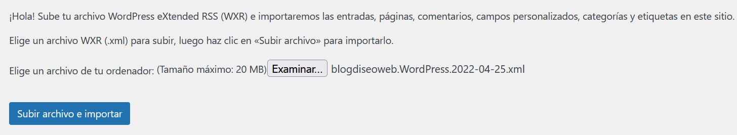 importar