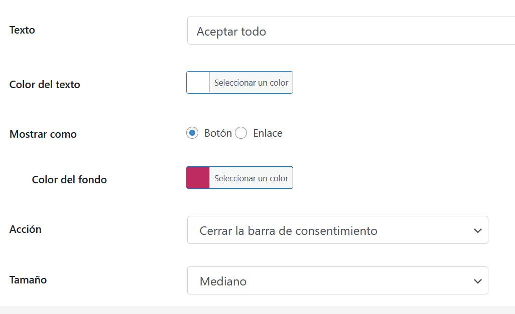 personalizar botones