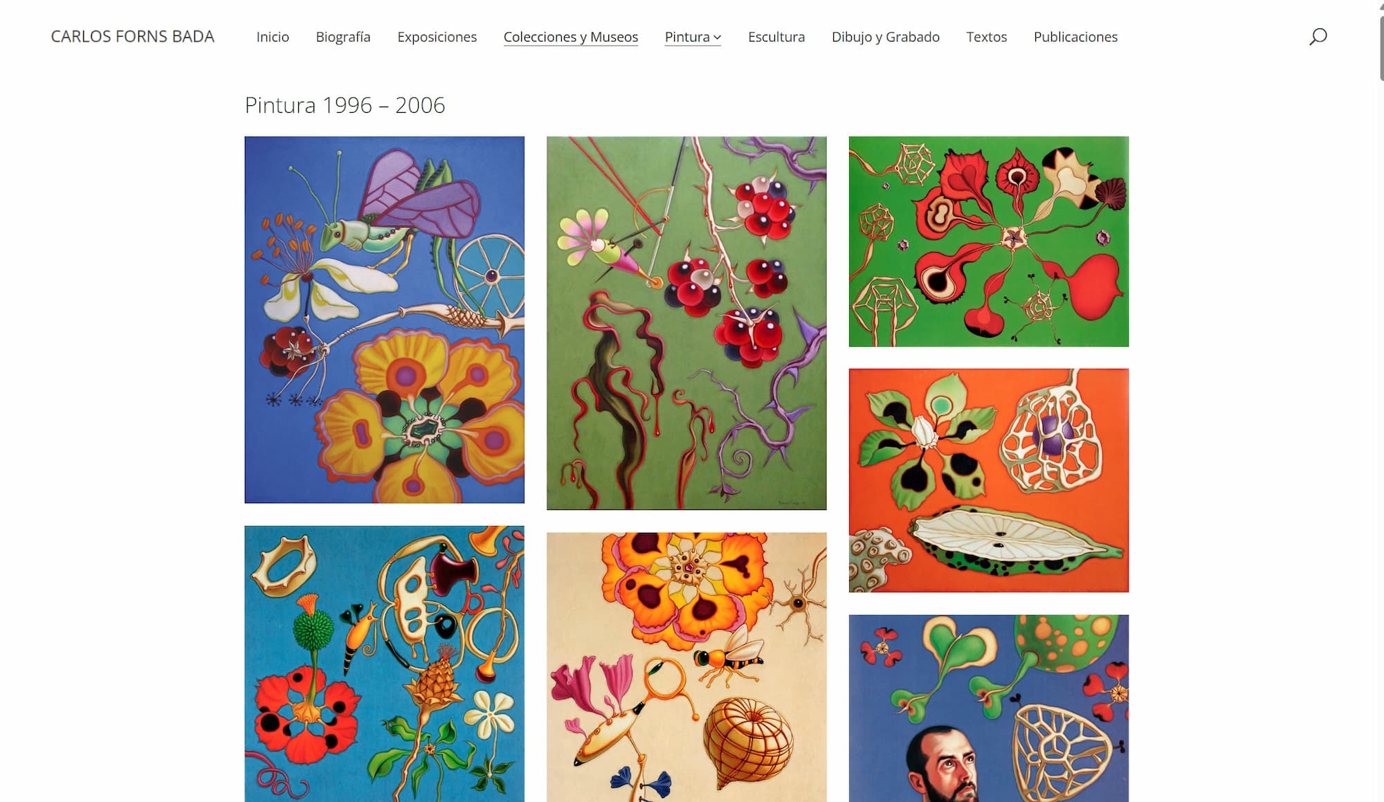pintura web pintor Carlos Forns Bada obra web pintor Carlos Forns Bada