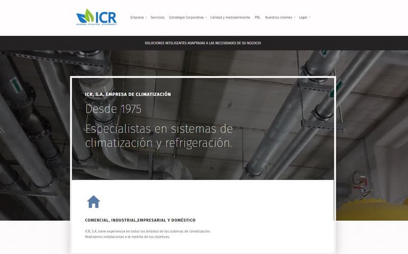desarrollo web empresa climatizacion web empresa de climatización madrid